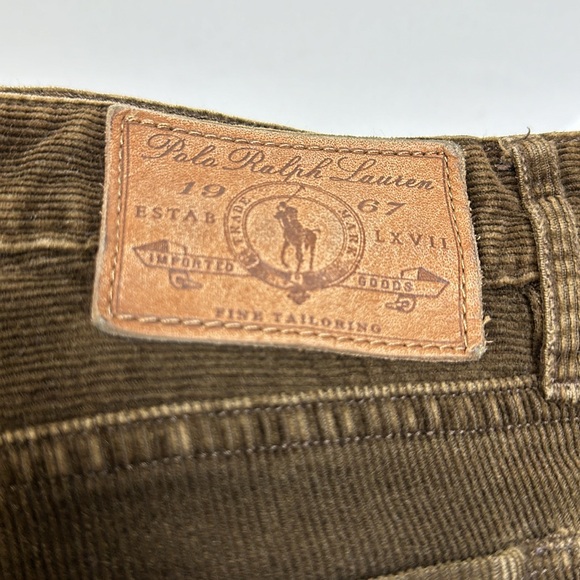 RALPH LAUREN POLO CORDUROY MEN’S PANTS SIZE 32 X 30 - Picture 2 of 8